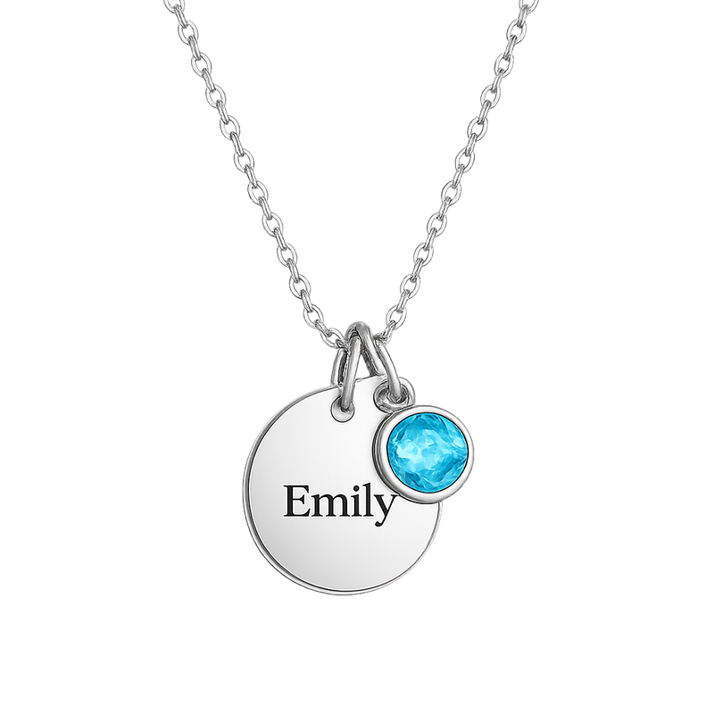 Dedicated Women's Birthstone Necklace: High-Demand Customization for Wholesale Clients in the Personalized Gift Market