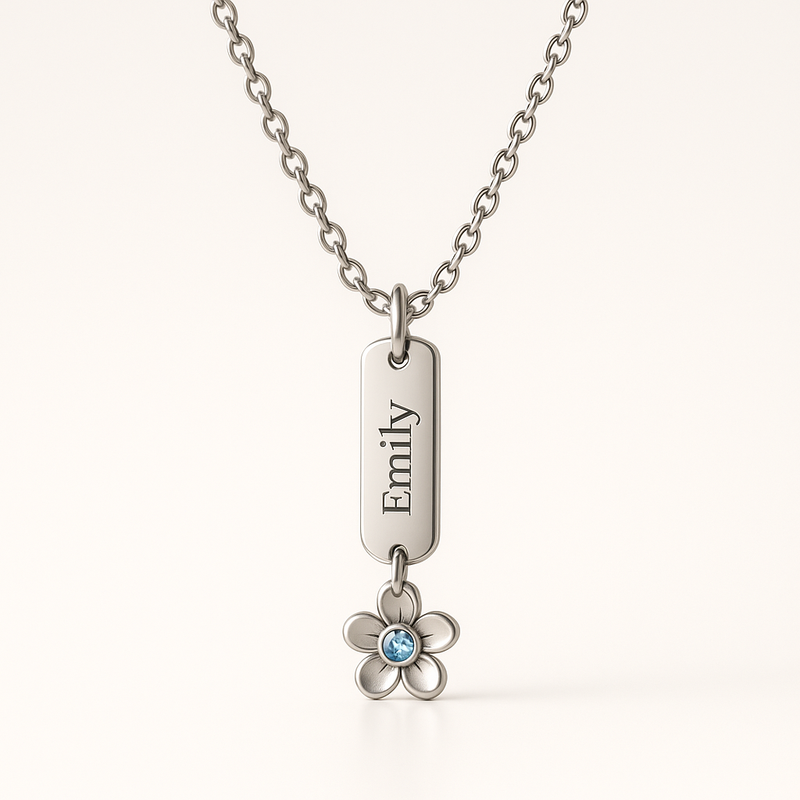 Dedicated Women’s Birth Month Necklace: Unlocking Growth with Custom Flower Birthstone Charm Designs for OEM/ODM Jewelry Businesses