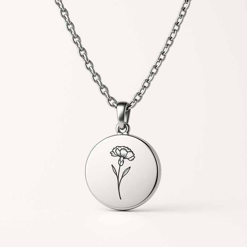 Boost Your Jewelry Brand with Custom Birth Month Flower Necklaces: Durable Stainless Steel Designs for Wholesale Growth
