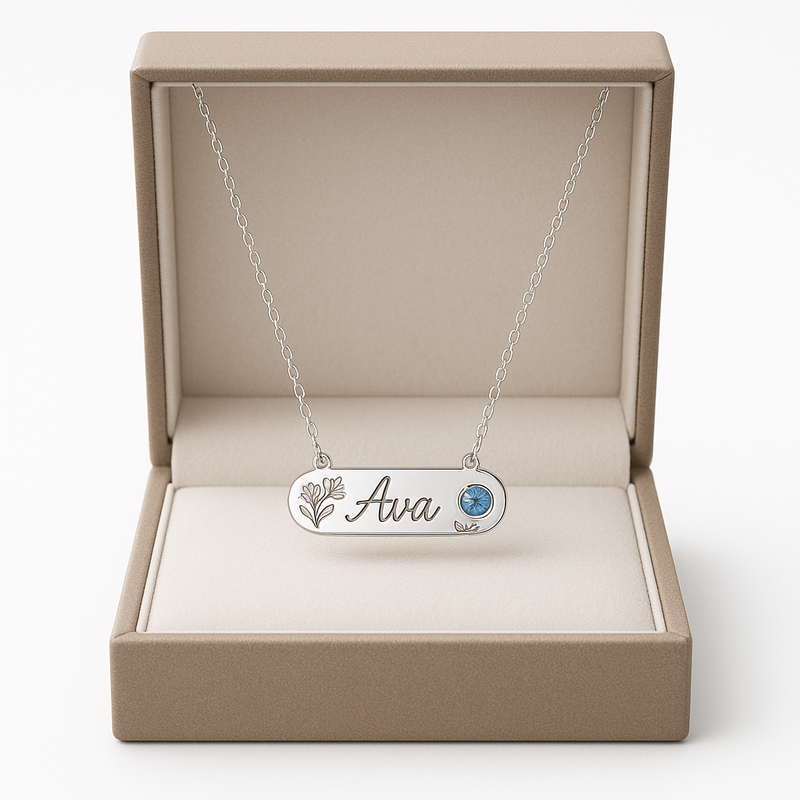 Elevate Your Brand with a Dedicate Women's Gift Custom Necklace: OEM/ODM Solutions for Birthstone Jewelry Growth