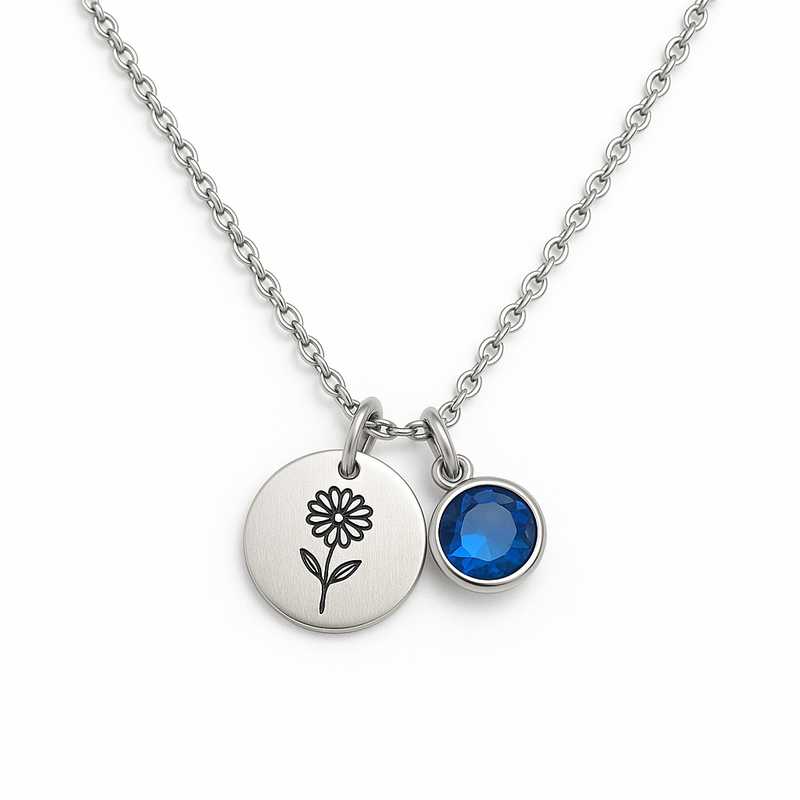 Seasonal Charm: Custom Birthstone & Flower Necklaces for Every Holiday - Featured Image