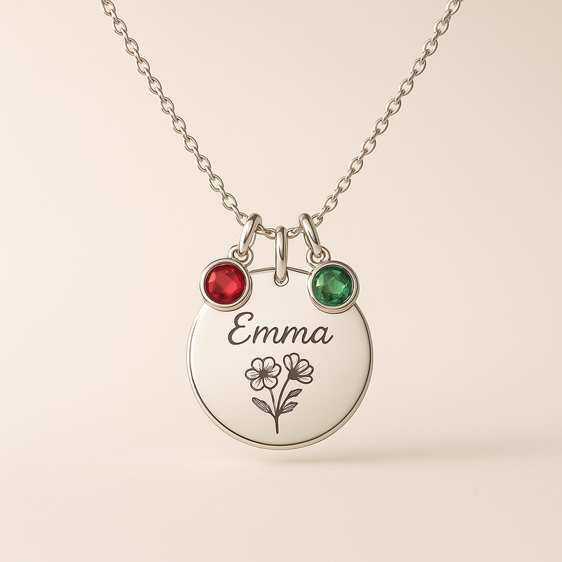Grow Your Jewelry Business with Custom Birthstone Charm Necklaces: A Personalized Women’s Gift Birth Month Flower Necklace Opportunity