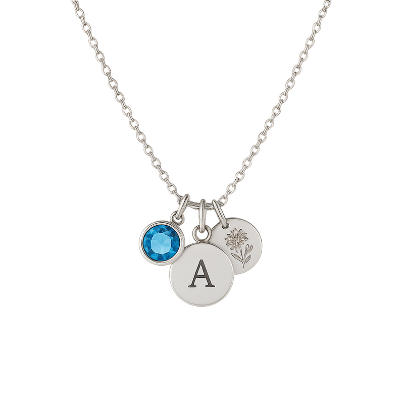 Dedicate Women's Gift Necklace Trends: Custom Birthstone Jewelry for Wholesale Growth & Durable Design
