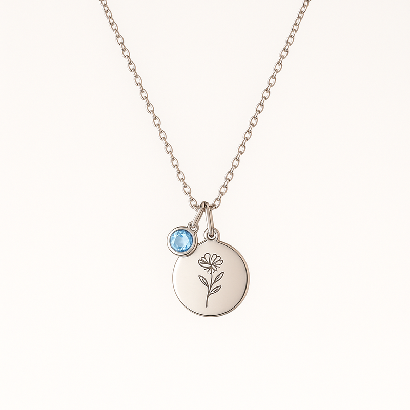 Custom Birthstone Charm Necklace: A High-Margin, Trend-Driven OEM Opportunity for Personalized Women's Gift and Birth Flower Jewelry