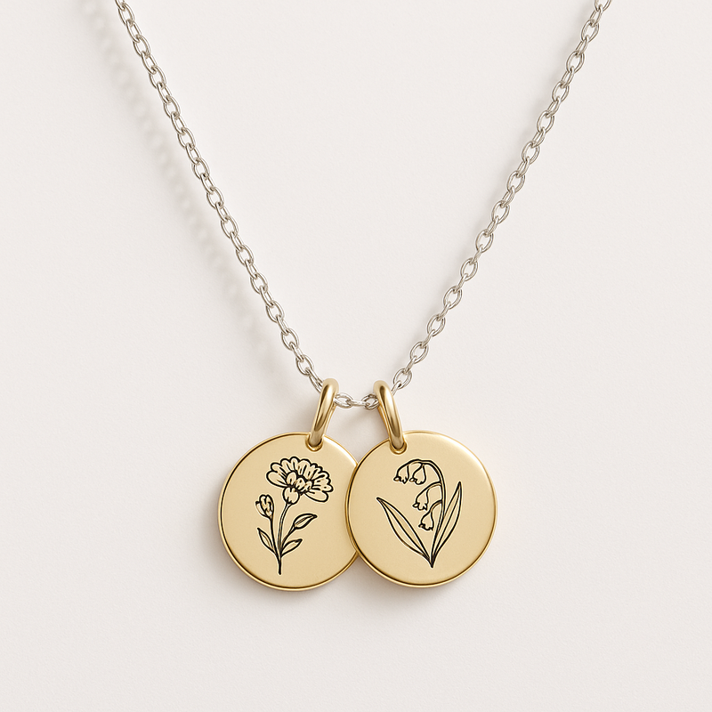 Custom Birth Month Flower Necklace: Boost Your Brand with Trending Personalized Gifts for Women