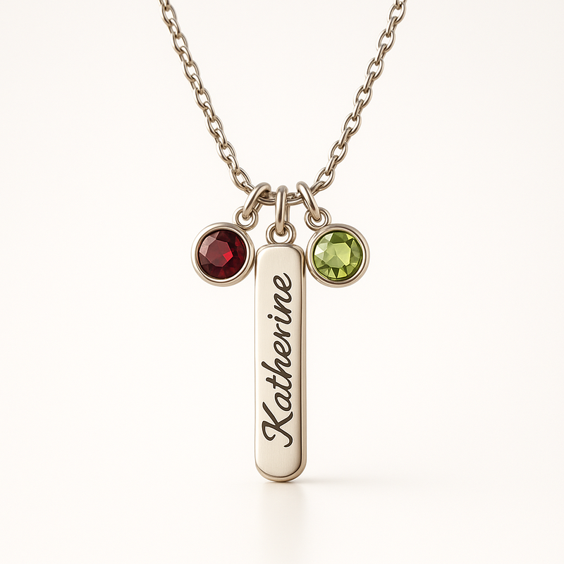 Custom Birthstone Charm Necklace Wholesale: Boost Sales with Trendy, Personalized Women’s Gift Jewelry
