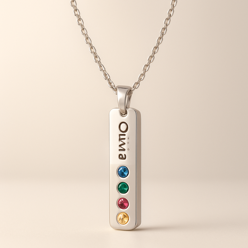 Dedicate Women’s Birthstone Necklace: Boost Your Jewelry Business with Custom, Durable Designs & Wholesale Services