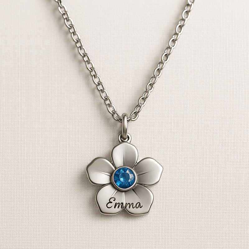 Custom Birthstone Flower Necklace: The OEM Trend Driving Personalized Women’s Jewelry for Business Growth