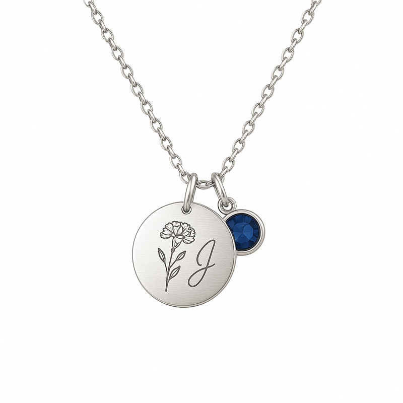 Boost B2B Growth with Dedicate Women's Birthstone Necklace: Custom Jewelry Manufacturing for Wholesale Clients