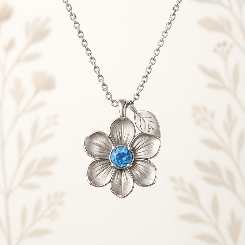 Boost Your Jewelry Business with Custom Birthstone Flower Necklaces: OEM/ODM Manufacturing with Low MOQ and High ROI