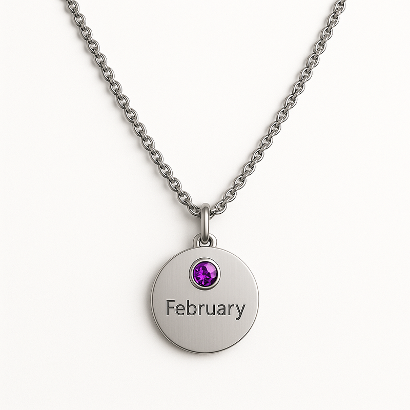 Boost Wholesale Sales with a Dedicated Women's Gift Necklace: Custom Birth Month Jewelry for B2B Success