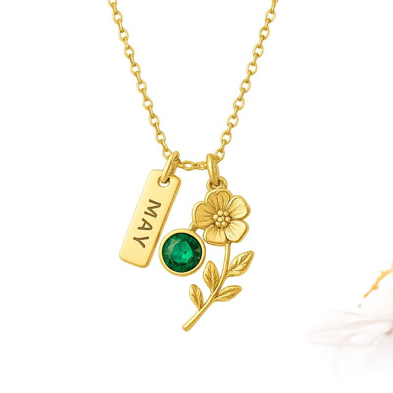 Maximize Business Growth with Custom Birthstone Flower Necklaces: The Perfect Personalized Women's Gift Necklace & Birth Month Charm Jewelry for Her