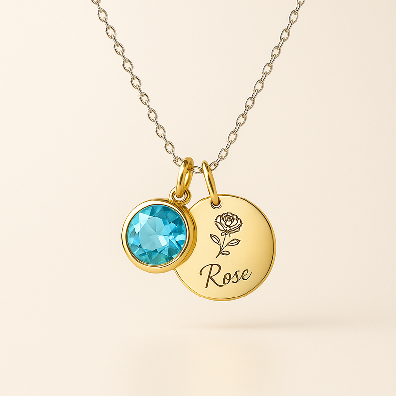 Boost Business with Dedicated Women's Birthstone Necklace Manufacturing: Custom Birth Flower Jewelry & Gift Trends