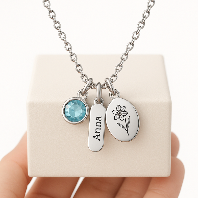 Boost Your Jewelry Brand with Custom Birthstone Charm Necklaces: OEM Manufacturing & Personalized Gift Trends