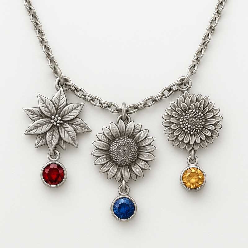 Gifting Seasons Reimagined: Custom Floral & Gem Necklaces - Featured Image