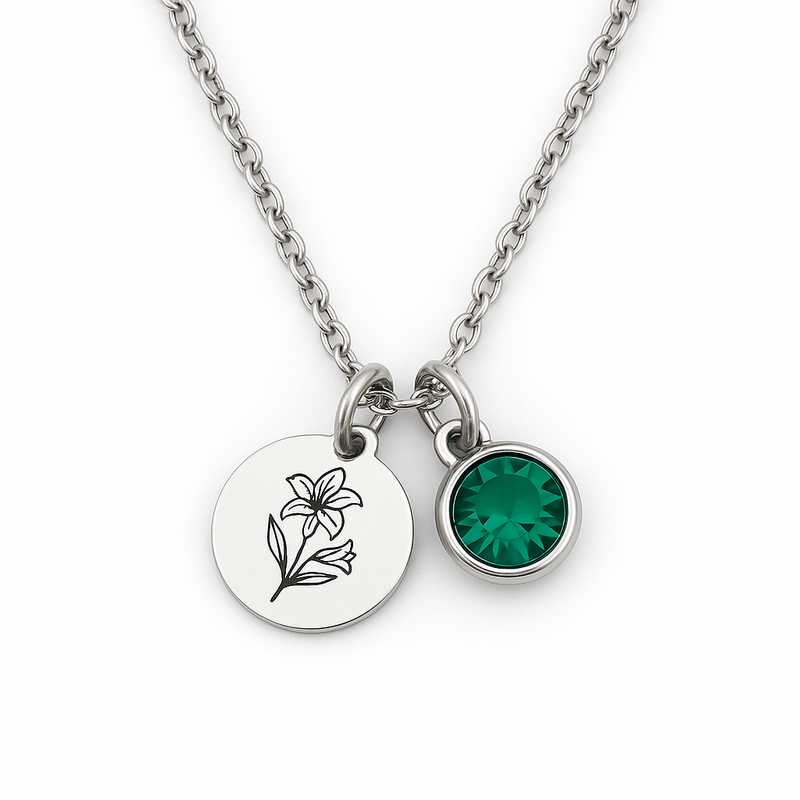 Celebrate Every Season with Custom Birthstone & Flower Charm Necklaces - Featured Image