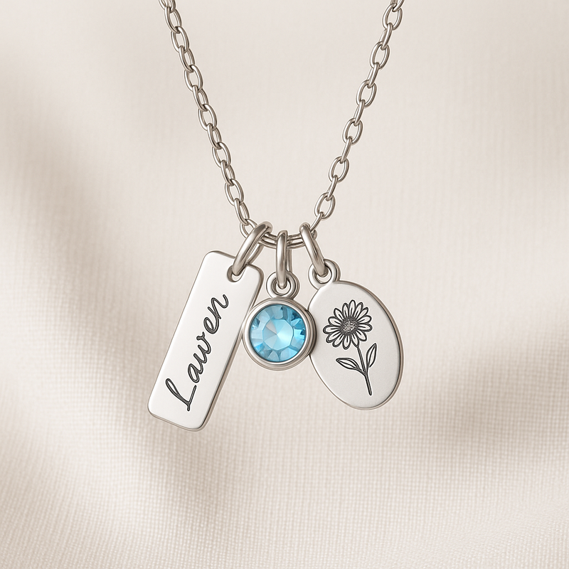 Women's Birthstone Charm Necklace: Custom Jewelry Manufacturing Trends for Business Growth in 2025