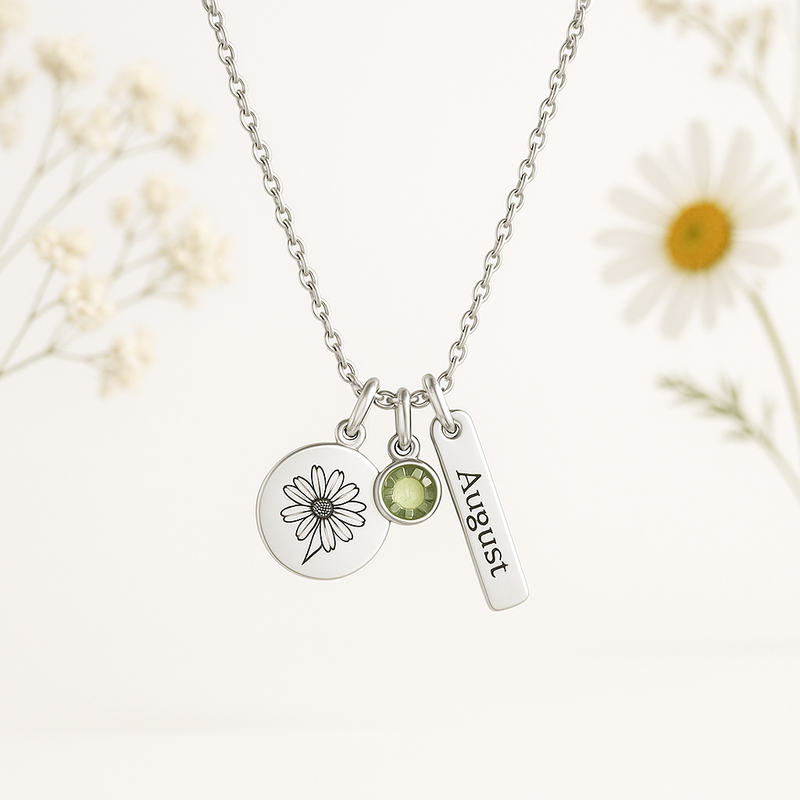 Why a Dedicate Women’s Gift Necklace is the Perfect Customizable Product for Business Growth: Wholesale Custom Birth Flower and Birthstone Jewelry