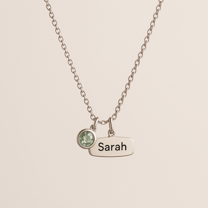 Dedicate Women's Custom Birthstone Necklace: A Smart Customization Strategy for Wholesale Growth in 2025