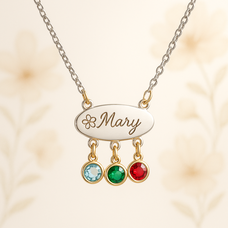 Dedicating the Perfect Women’s Gift Necklace: Custom Birthstone Charm Flower Necklaces for Her, Wholesale Options and Design Flexibility