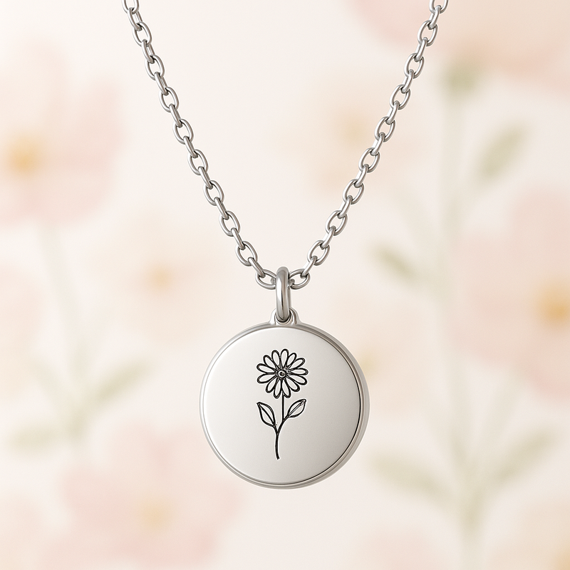 Women's Birth Month Flower Necklace: The Customizable, Low MOQ Jewelry Trend Driving Wholesale Business Growth