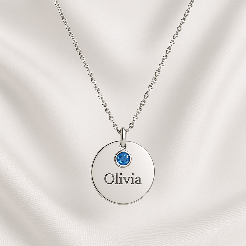 Boost Your Brand with Dedicate Women’s Custom Birthstone Necklace: OEM Jewelry with Low MOQ & High Customization