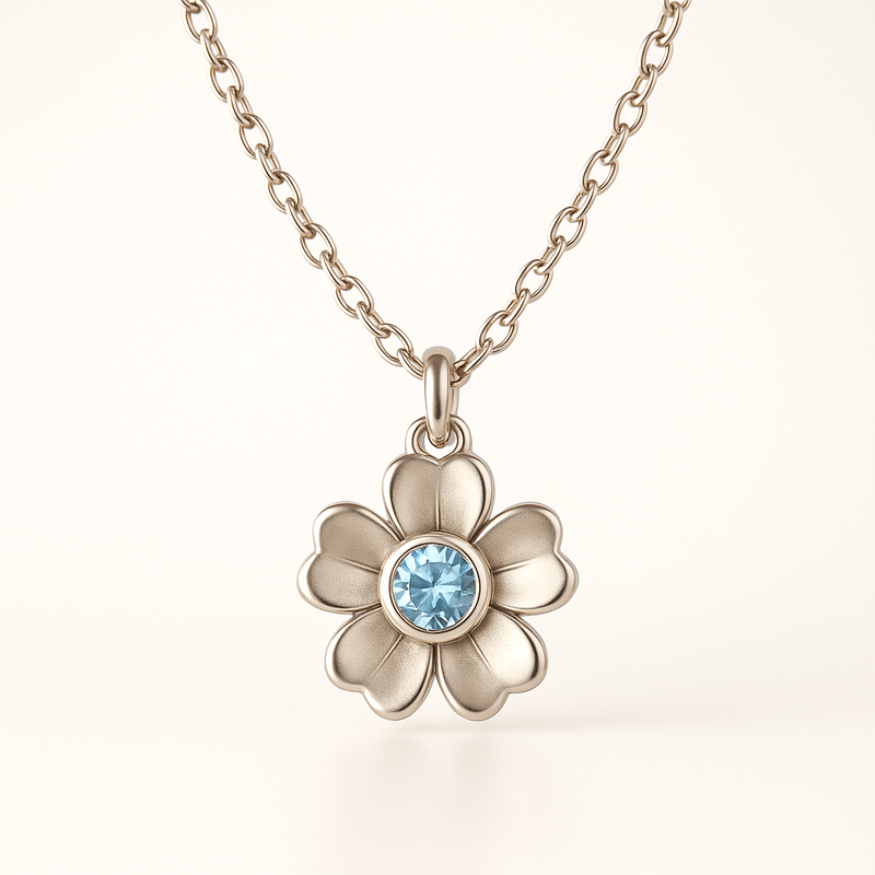 How a Dedicate Women's Birthstone Necklace Can Elevate Your Custom Flower and Birthstone Jewelry Collection for Wholesale Success