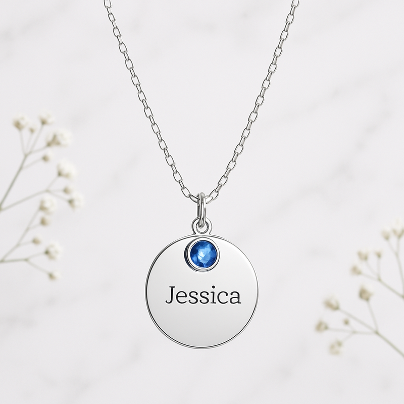 Boost Jewelry Business Growth with Dedicated Women's Birthstone Necklace Customization & Wholesale Services