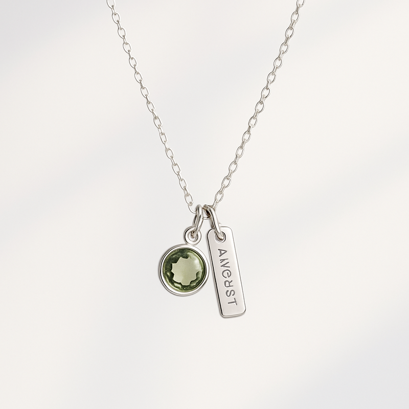 Unlock B2B Growth with Dedicated Women’s Birthstone Necklace: Customization & Low MOQ Stainless Steel Jewelry Solutions