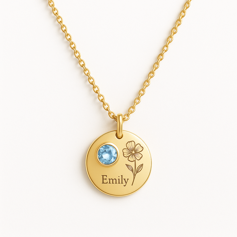Boost Your Brand with Custom Birthstone Flower Necklaces: Wholesale OEM Jewelry That Sells