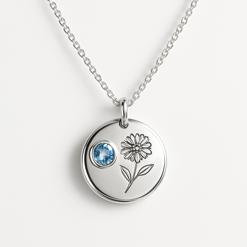Why Custom Birth Flower Birthstone Necklaces Are the Perfect Personalized Women's Charm Necklace Gift for Jewelry Businesses