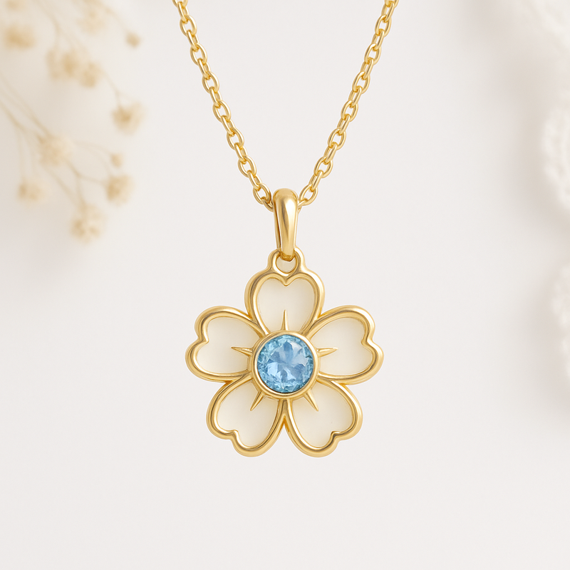 Boost Business Growth with Dedicate Women’s Birthstone Flower Necklaces: Custom, Personalized Jewelry for OEM/ODM Wholesale