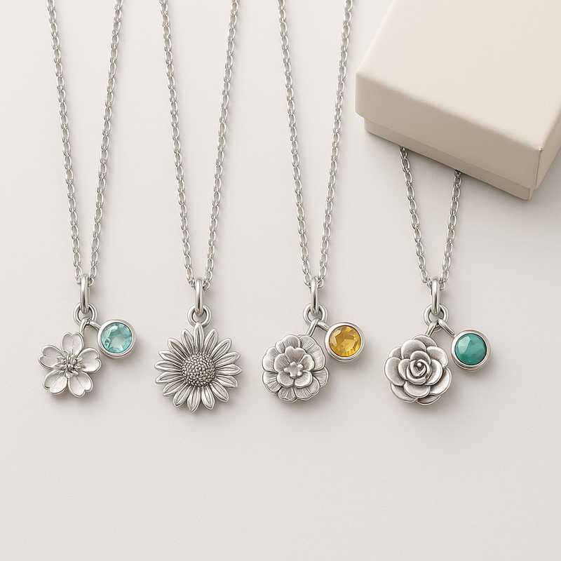 Radiant Seasons: Bespoke Birthstone & Bloom Charms - Featured Image