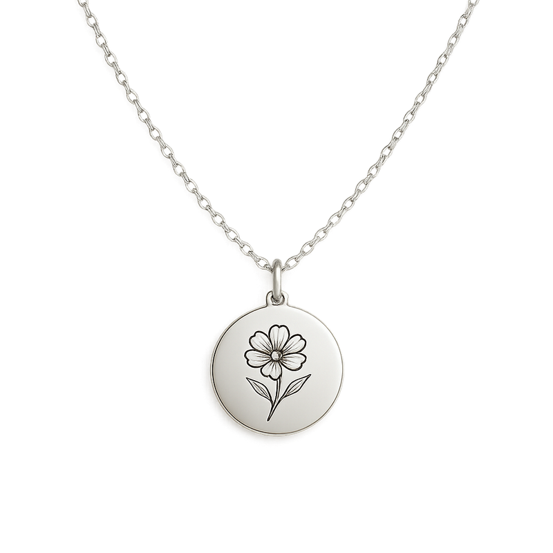 Boost Jewelry Sales with Custom Birth Month Flower Necklaces: OEM Stainless Steel Gifts That Delight Women