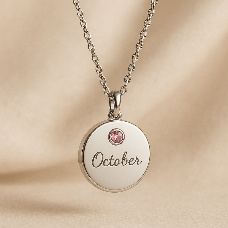 Boost Your Jewelry Brand with Dedicate Women's Gift Necklace Designs: Custom Birth Month & Birthstone Options for Wholesale