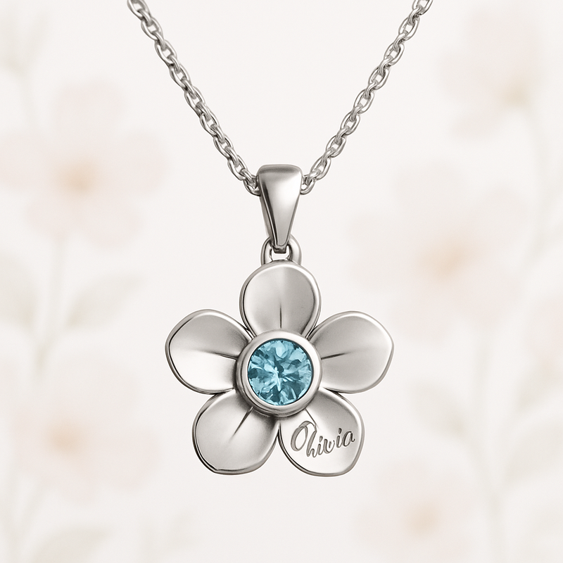 Custom Birthstone Flower Necklace Trends: How OEM Jewelry Manufacturers Can Tap Into the Personalized Gift Market