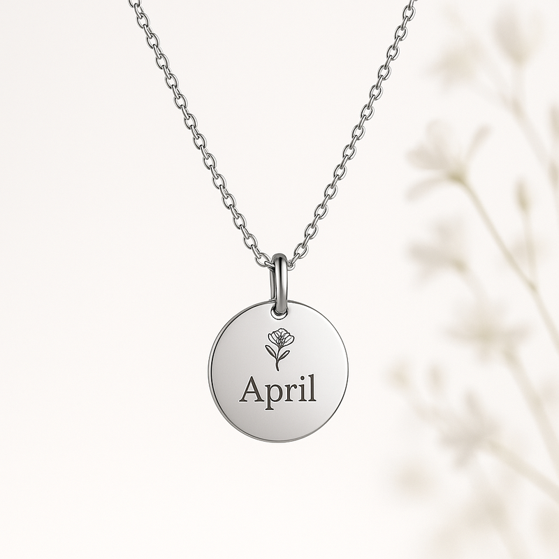 Boost Your Brand with a Dedicated Women's Birth Month Necklace: Customizable Stainless Steel Jewelry for Wholesale Growth