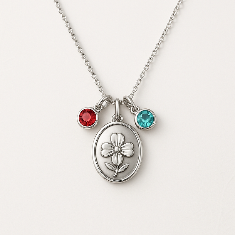 Custom Birthstone Flower Necklace Trends: Boosting Wholesale Business with Personalized Women's Gift Jewelry