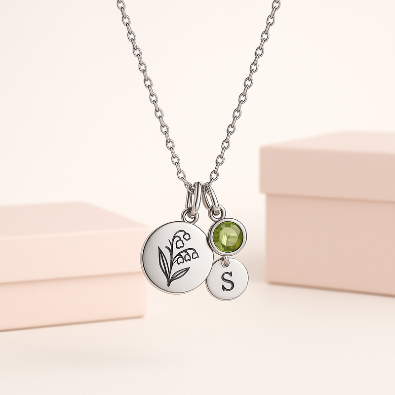 Dedicate Women's Gift Necklace: Custom Stainless Steel Jewelry for B2B Growth with Low MOQ & Durable Quality