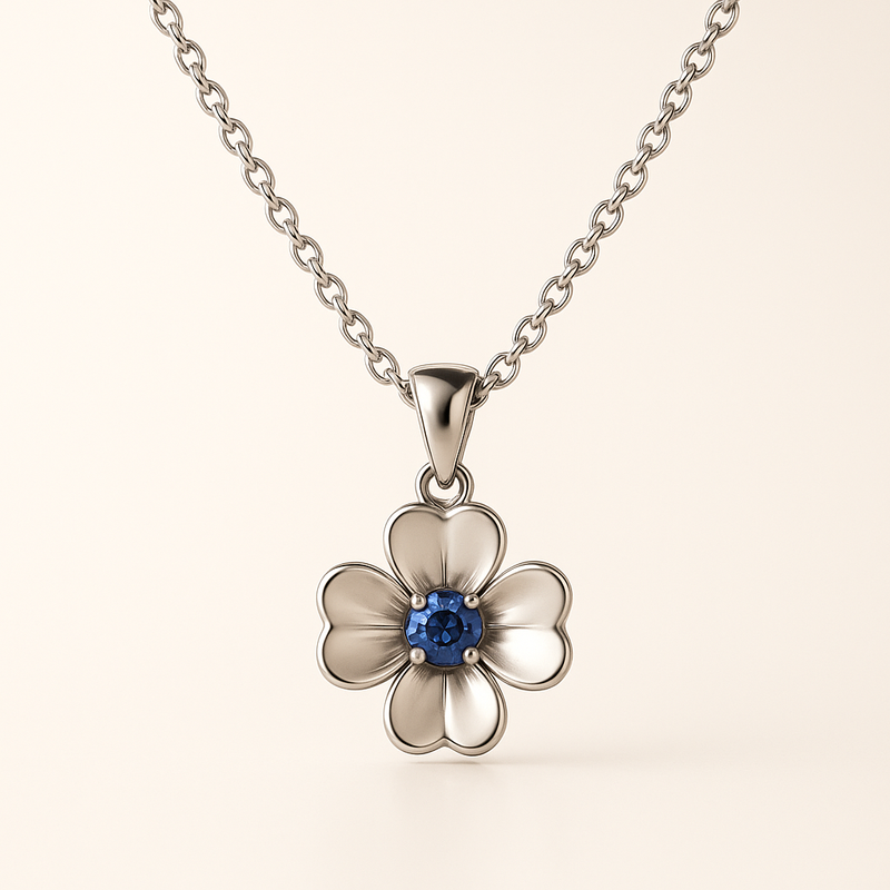 Boost Wholesale Business with Dedicated Women's Birthstone Flower Necklaces: Custom Stainless Steel Jewelry for B2B Growth