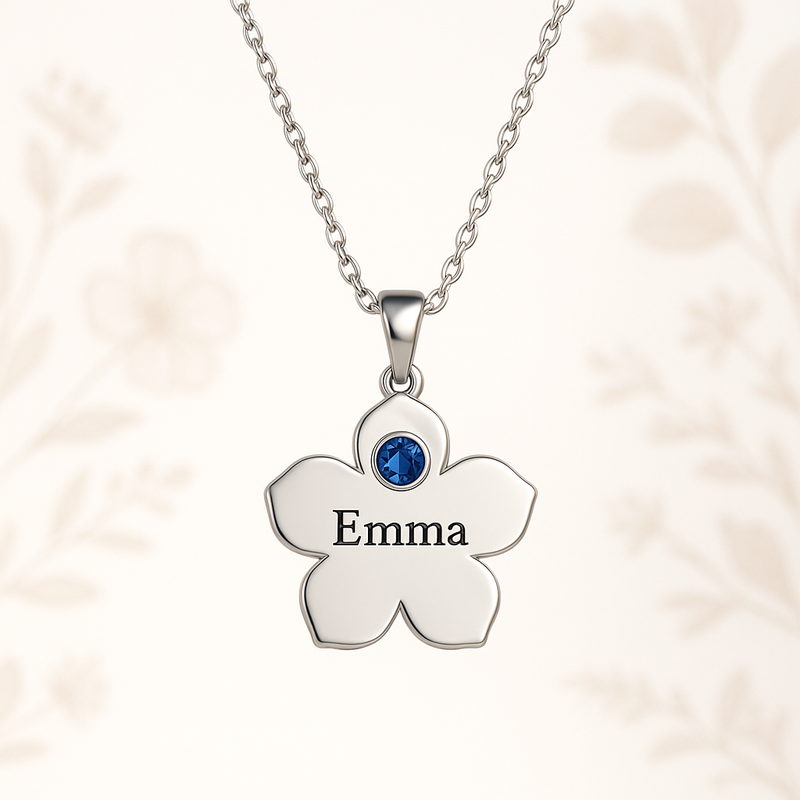 Custom Birthstone Flower Necklace Trends: Wholesale Growth with Personalized Women’s Gift Jewelry