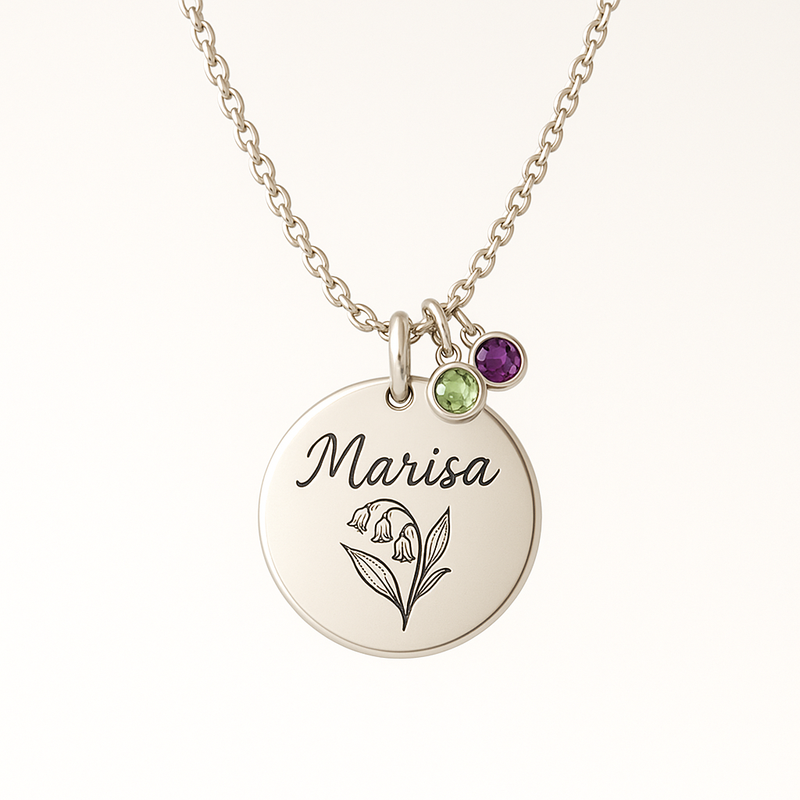 Boost Your Jewelry Brand with Custom Birth Month Flower Necklaces and Women’s Birthstone Charm Necklaces: A Personalized Gift for Women in High Demand