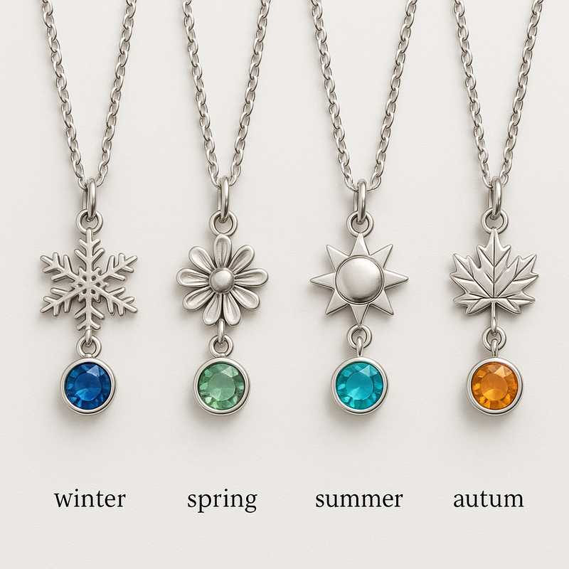 Seasonal Spark: Holiday Charm Necklaces in Bloom - Featured Image