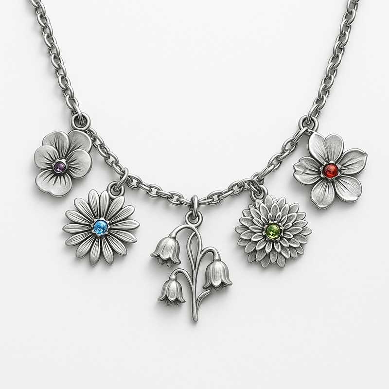 Charm the Seasons: Limited-Edition Floral Birthstone Necklaces - Featured Image