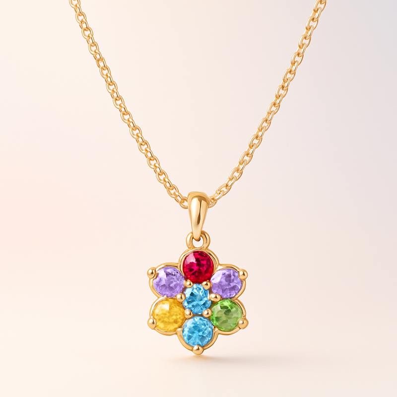 Custom Birthstone Flower Necklace: The Trending OEM Jewelry Gift for 2025’s Gifting Boom