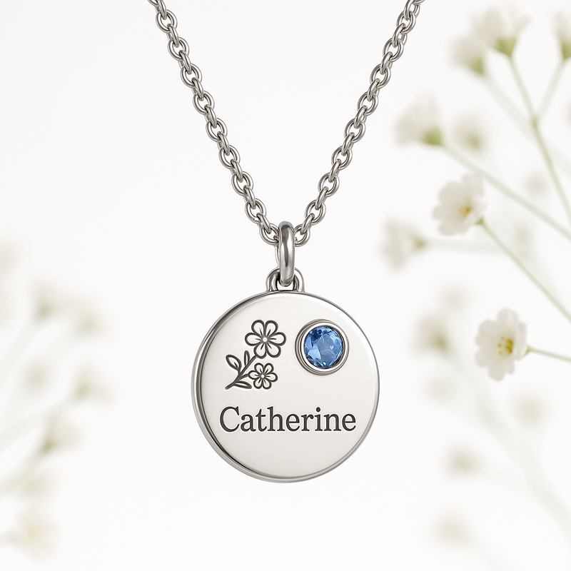 Boost Business with Dedicated Women’s Gift Necklace Designs: Custom Birthstone Flower & Charm Jewelry for OEM/ODM