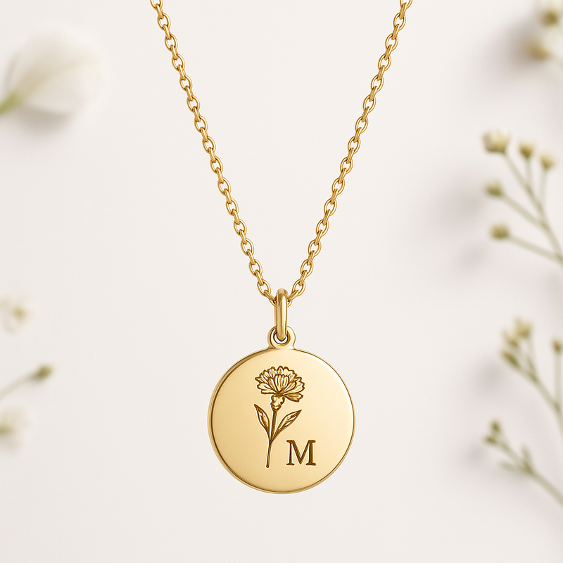 Custom Birth Month Flower Necklace: A High-Demand, Customizable Gift Opportunity for Jewelry Retailers
