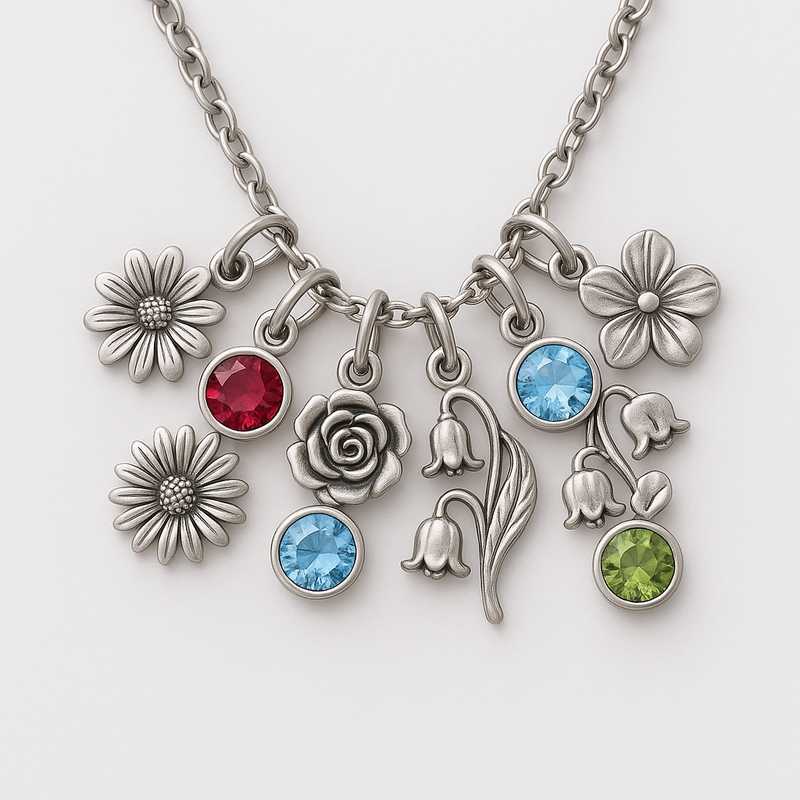 Seasonal Sparkle: Custom Birthstone & Flower Charms for Every Holiday - Featured Image
