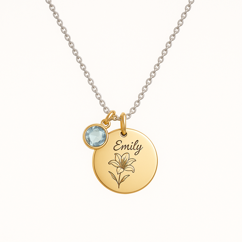 How Custom Birthstone Charm Necklaces Boost Women's Gift Sales: Exploring Personalized Birth Month Flower Necklaces for Wholesale Business Growth