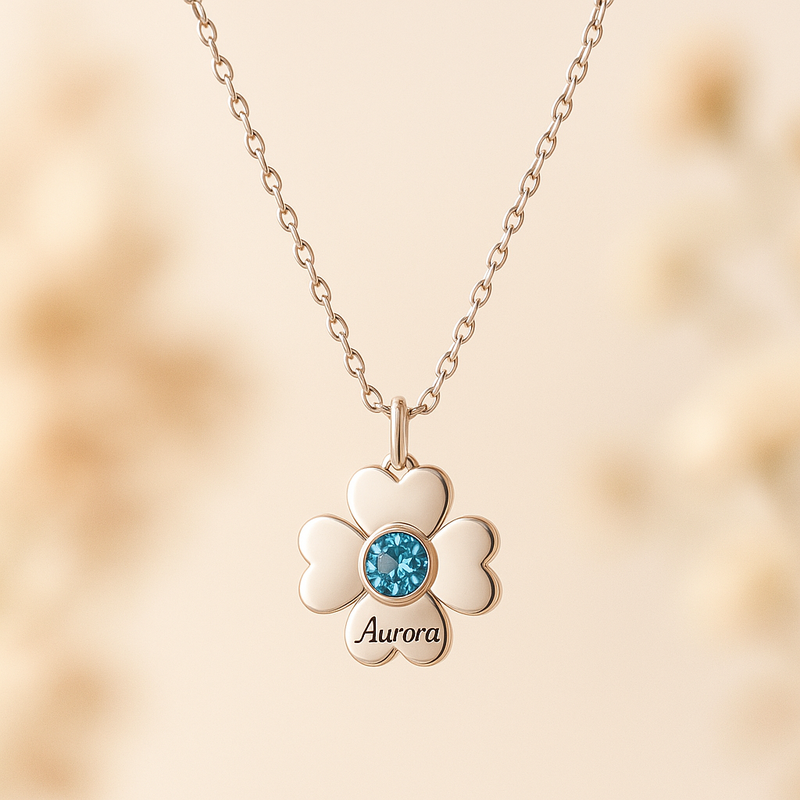 Custom Birthstone Flower Necklace Trends: A Profitable OEM/ODM Opportunity for Women’s Personalized Gift Jewelry